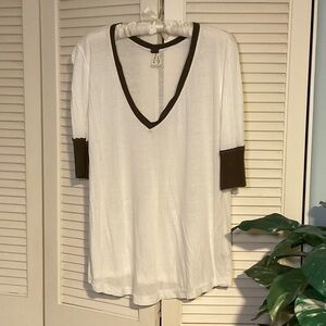 Free People - We The Free White Tee